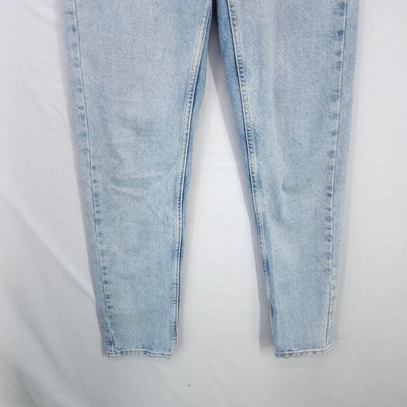 Urban Outfitters BDG Mom Linen Jeans Size 26x32 High Rise Baggy Tapered Leg - Picture 5 of 15